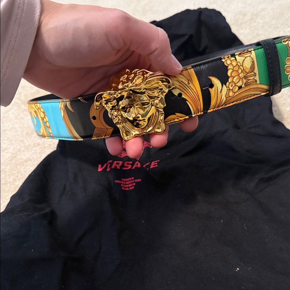 New Versace belt size 90
